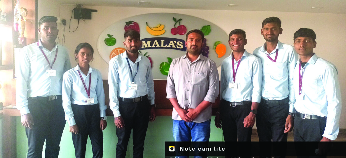 Industrial Visit (Session) to Malas Food Products Pvt. Ltd., Wai-MIDC