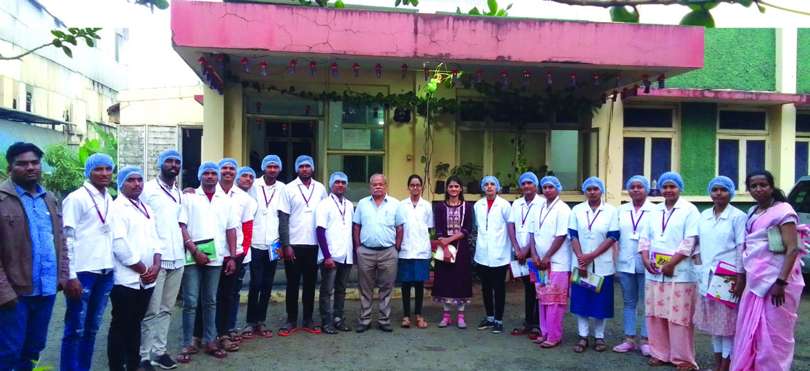 Industrial Visit (Session) to Nina Food, Gokul Shirgaon MIDC, Kolhapur